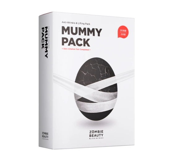 SKIN1004 Zombie Beauty Mummy Pack przeciwzmarszczkowy i liftingujący zestaw masek do twarzy