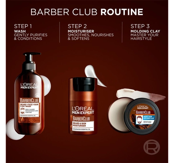 L'Oréal Paris Men Expert Barber Club żel nawilżający do brody i skóry 50 ml