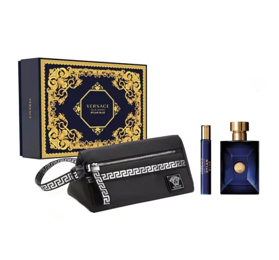 Versace Dylan Blue Pour Homme woda toaletowa spray 100 ml 10 ml kosmetyczka