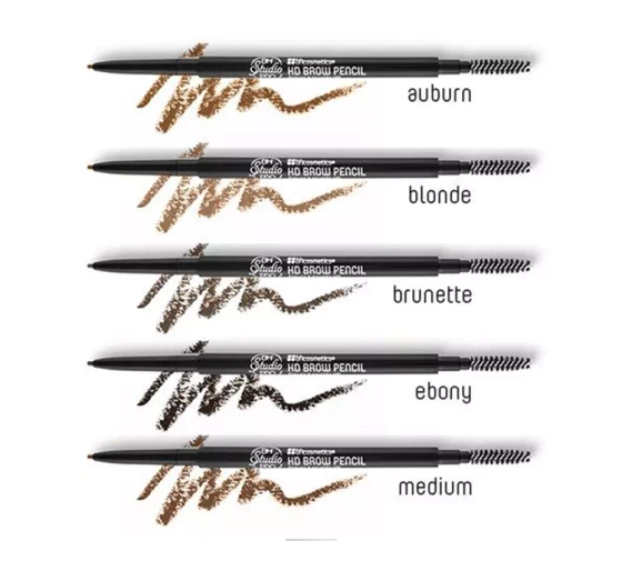 Bh Cosmetics Brow Designer dwustronna kredka do brwi Charcoal