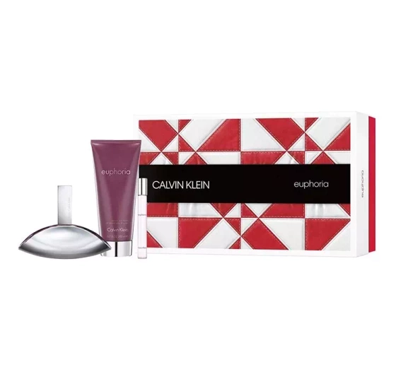 Calvin Klein Euphoria Woman woda perfumowana spray 100 ml 10 ml balsam do ciała 200 ml