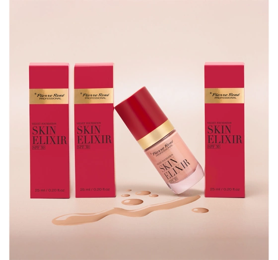 Pierre Rene Skin Elixir podkład do twarzy 05 Tan Nude 25ml