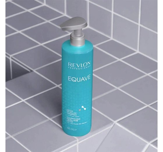REVLON EQUAVE DETOX MICELLAR OCZYSZCZAJĄCY SZAMPON MICELARNY 485ML