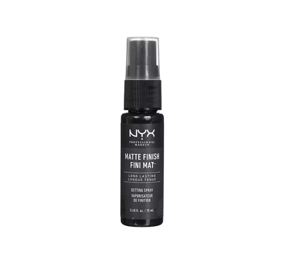 NYX Professional Makeup Matte Finish mini utrwalający spray matujący 18 ml
