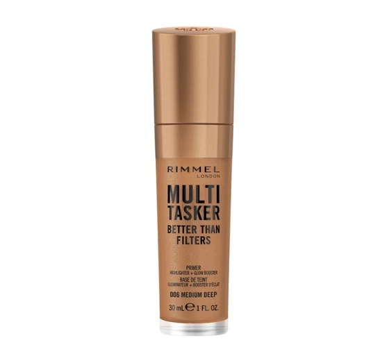 Rimmel Multi Tasker Better Than Filters baza rozświetlająca 3w1 006 Medium Deep 30ml