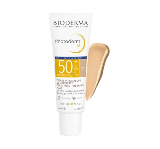 Bioderma Photoderm M ochronny krem wyrównujący koloryt SPF50 Light 40 ml