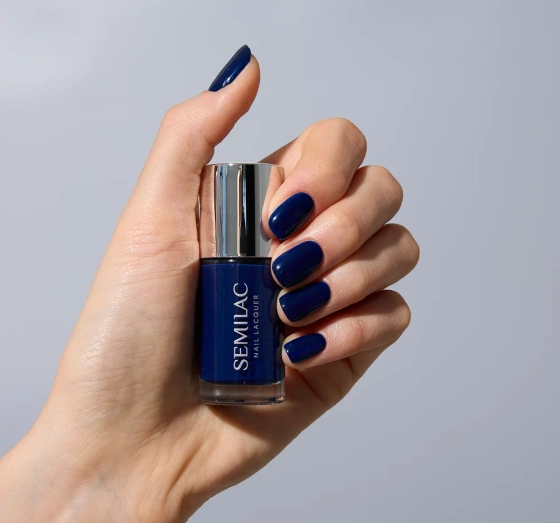 Semilac Nail Lacquer klasyczny lakier do paznokci 113 Blue Ink 9 ml