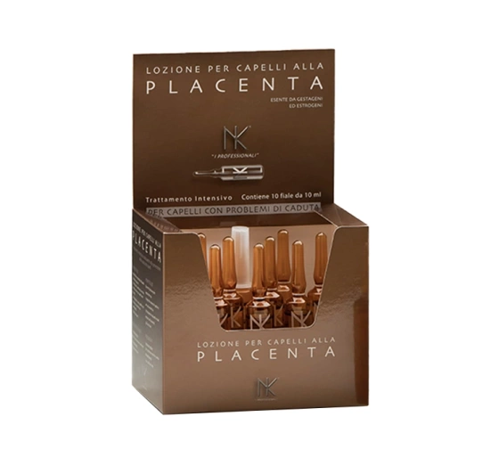 Nicky Chini Placenta kuracja w ampułkach do włosów 10x10ml