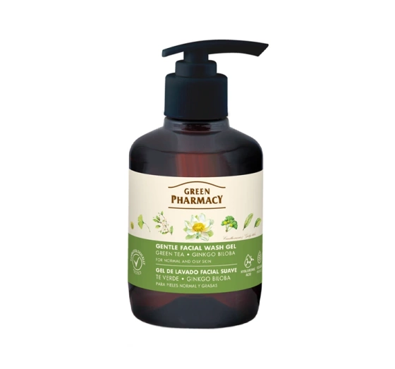 Green Pharmacy matujący żel do mycia twarzy Zielona Herbata 270 ml