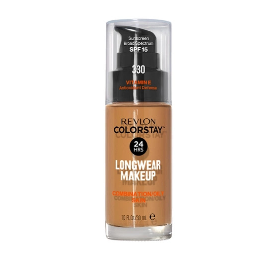 REVLON COLORSTAY PODKŁAD Z WITAMINĄ E DO CERY TŁUSTEJ 330 NATURAL TAN 30ML