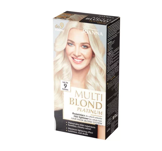 Joanna Multi Blond Platinum rozjaśniacz do całych włosów 105g