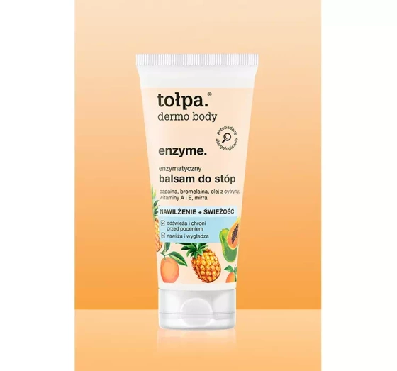 Tołpa Enzyme enzymatyczny balsam do stóp nawilżenie świeżość 60ml