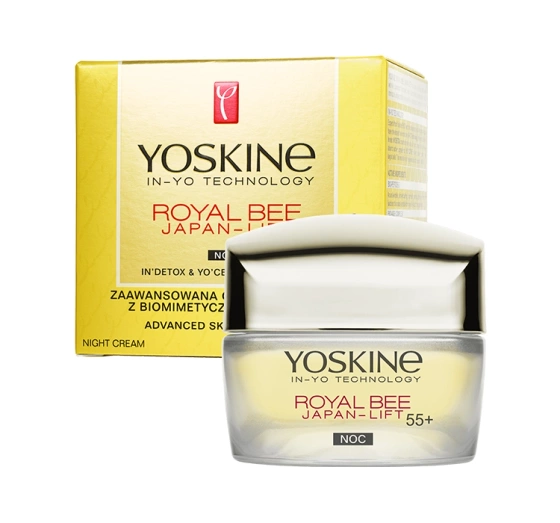 Yoskine Royal Bee Japan-Lift 55 regenerujący krem do twarzy na noc 50ml