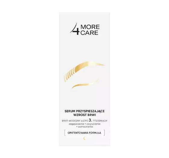 MORE4CARE SERUM PRZYSPIESZAJĄCE WZROST BRWI 3ML