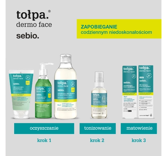 Tołpa Dermo Face Sebio BB matujący krem korygujący 40ml