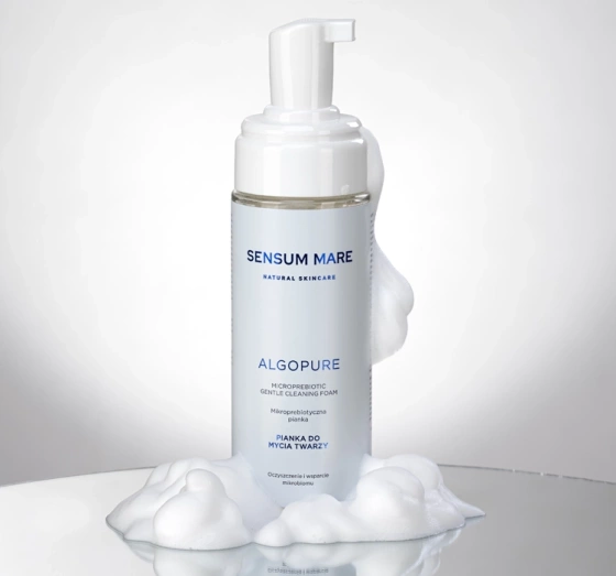 Sensum Mare Algopure mikroprebiotyczna pianka do mycia twarzy 150 ml