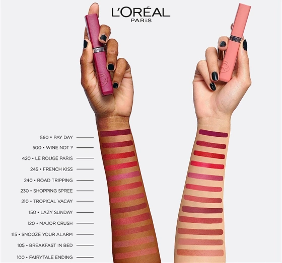 L'Oréal Paris Infaillible Matte Resistance matowa pomadka w płynie 425 Afterwork Drinks 5 ml
