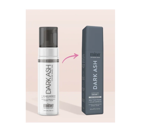 TanExpert MineTan Dark Ash pianka samoopalająca 200ml