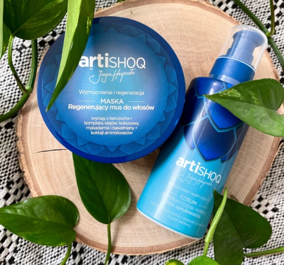 Artishoq by Jaga Hupało serum do włosów multifunkcyjna kuracja bez spłukiwania 100 ml