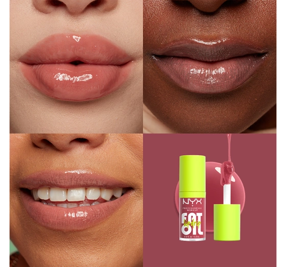NYX Professional Makeup Fat Oil Lip Drip błyszczyk do ust 09 Chillin' Like a Villain 4,8 ml