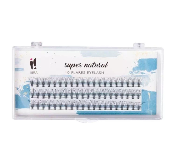 Ibra Sztuczne Rzęsy Naturals kępki C0,07 8mm