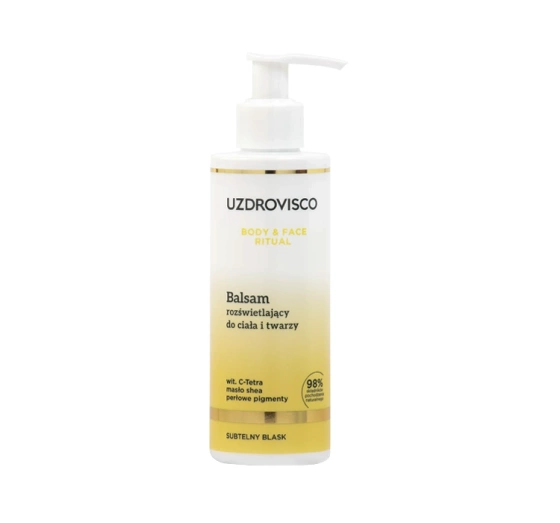 Uzdrovisco Body & Face Ritual balsam rozświetlający do ciała i twarzy 200ml