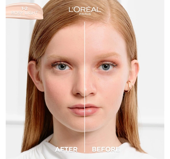 L'Oréal Paris True Match Nude serum koloryzujące 1-2 Rosy Light 30 ml
