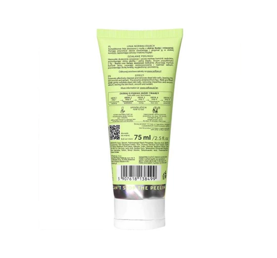 So!Flow normalizujący peeling enzymatyczny skóra tłusta, mieszana 75ml