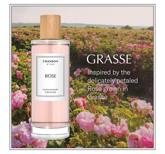 Chanson d'Eau Les Eaux du Monde Rose Grasse woda toaletowa spray 100 ml