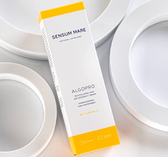 Sensum Mare Algopro C antyoksydacyjny krem rewitalizujący z witaminą C 3% 50 ml