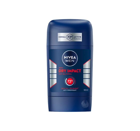 NIVEA MEN Dry Impact antyperspirant w sztyfcie dla mężczyzn 50 ml