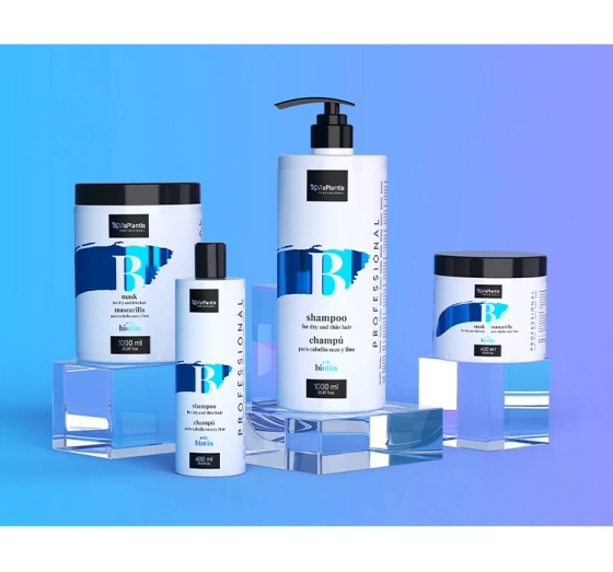 Vis Plantis Professional maska do włosów suchych i cienkich z biotyną 400ml