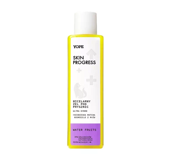 Yope Skin Progress micelarny żel pod prysznic Water Fruits 200ml