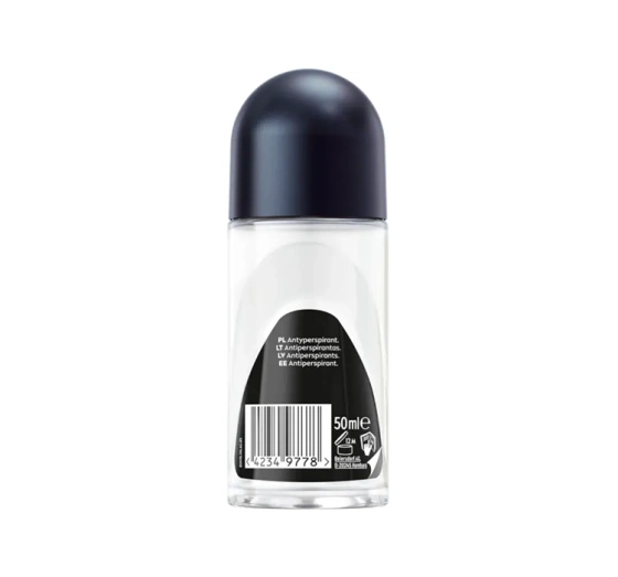 NIVEA MEN Black&White Invisible Fresh antyperspirant roll-on dla mężczyzn 50 ml