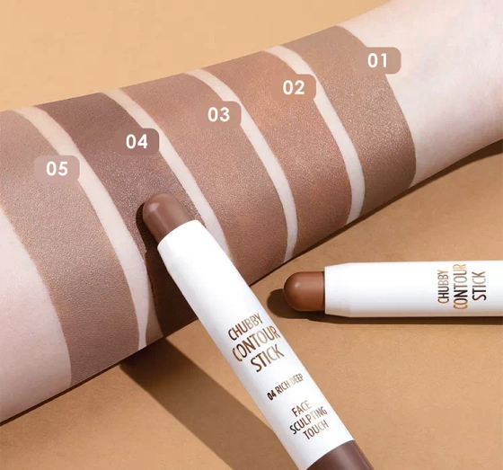 Golden Rose Chubby Contour Stick sztyft do konturowania twarzy 04 Rich Deep 3,8 g