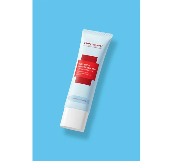 Cell Fusion C Aquatica ochronny krem do twarzy SPF50 PA 2 x 35 ml