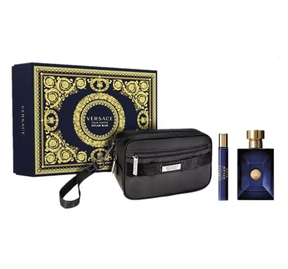 Versace Dylan Blue Pour Homme woda toaletowa spray 100 ml 10 ml kosmetyczka
