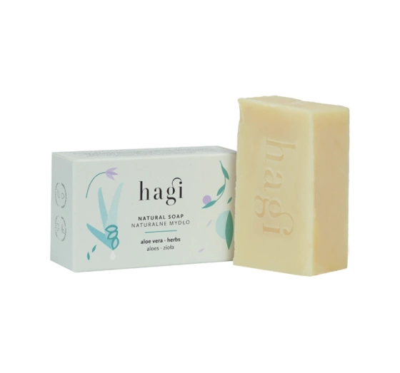 Hagi naturalne mydło aloesowo-ziołowe 100 g
