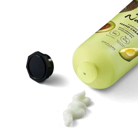 ORIFLAME LOVE NATURE PIELĘGNUJĄCY KREM DO RĄK Z OLEJKIEM Z AWOKADO 75ML