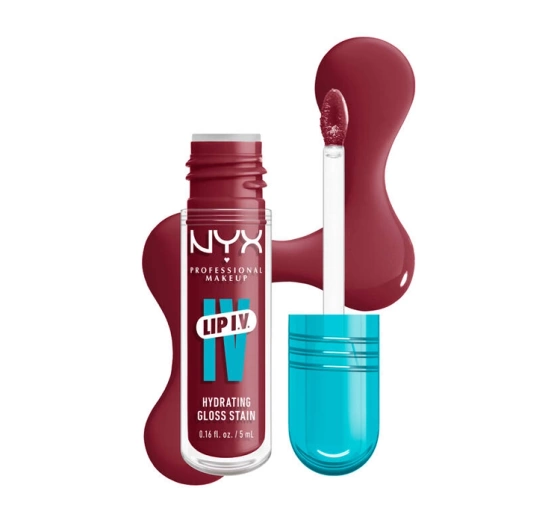 NYX Professional Makeup Lip IV Hydrating Gloss Serum błyszczyk do ust 07 Bubblegum Burst 5 ml