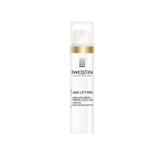 Iwostin Age Lift Pro krem na okolice oczu i ust dla skóry dojrzałej w okresie menopauzy 15 ml