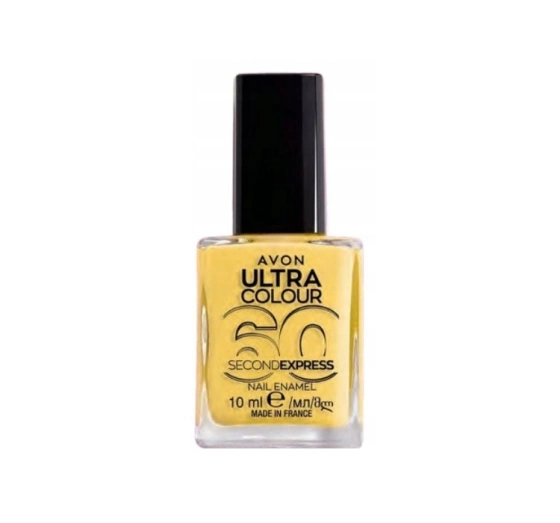 Avon Ultra Colour 60 Second Express szybkoschnący lakier do paznokci Once Upon a Lime 10 ml