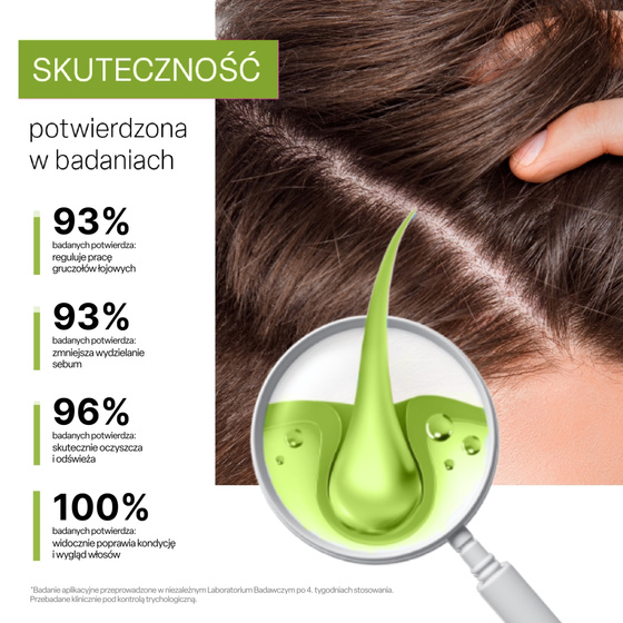 Biovax Trychologic Przetłuszczanie szampon do włosów i skóry głowy 200 ml