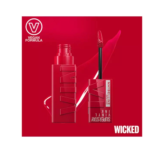 Maybelline Superstay Vinyl Ink winylowa pomadka do ust 50 Wicked 4,2 ml