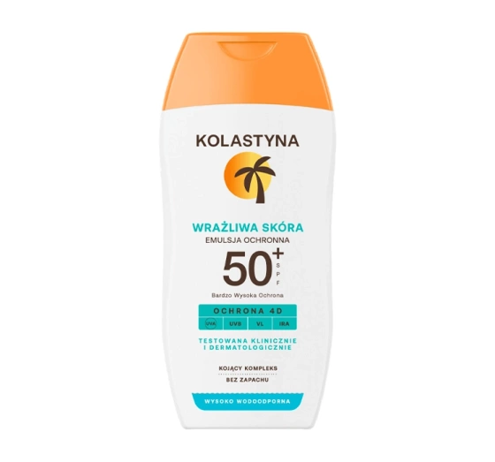 KOLASTYNA WRAŻLIWA SKÓRA EMULSJA OCHRONNA SPF50 150ML