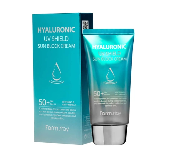 Farmstay Hyaluronic krem z filtrem uv do twarzy SPF50 70 g