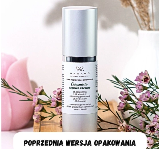 MAWAWO CERAMIDE REPAIR CREAM KREM NAPRAWCZY Z CERAMIDAMI 50ML