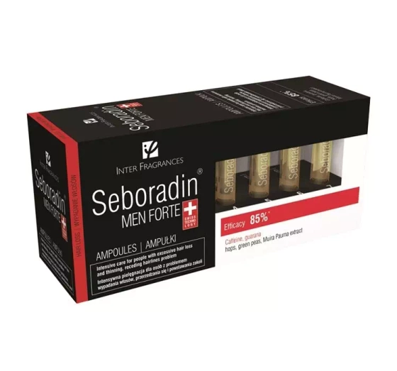 Seboradin Men Forte ampułki do włosów dla mężczyzn 14 x 5,5 ml