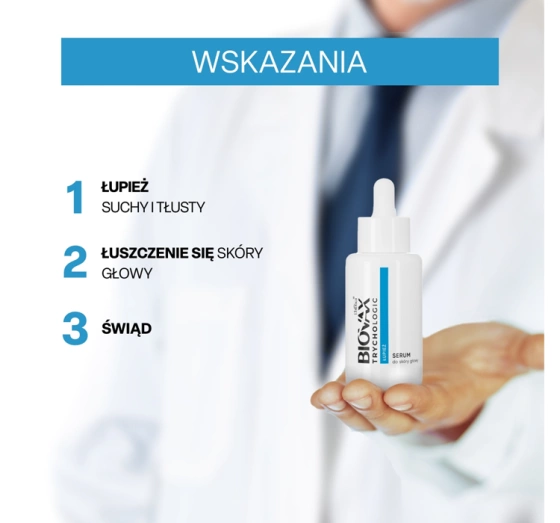 Biovax Trychologic Łupież serum do skóry głowy 50 ml