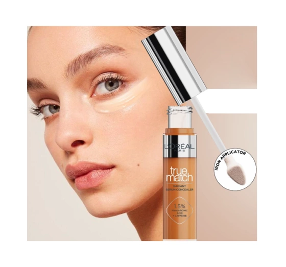 L'Oréal Paris True Match Radiant Serum Concealer korektor do twarzy i pod oczy 0.5 D 11 ml
